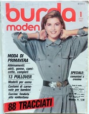 RIVISTA MAGAZINE BURDA MODEN 1