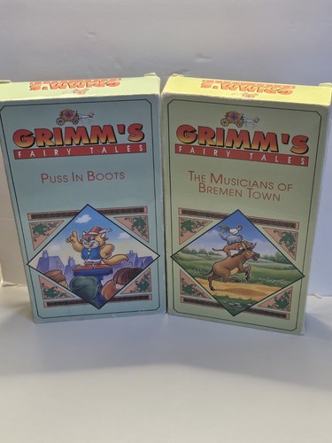 Lot vhs grimms fairy - 2,