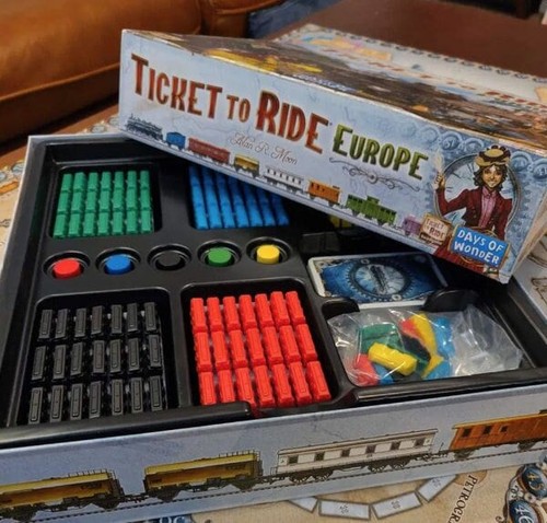 Ticket ride europe - ticket,