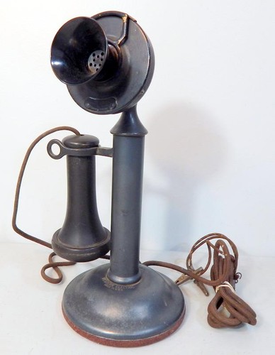 Antico telefono american bell - telefono,