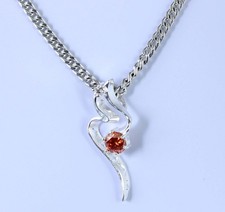 Arancione Diamante Solitario