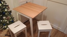 Tavolo Legno/Bianco + 2