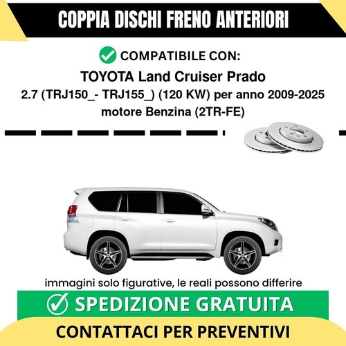 Coppia dischi freno anteriori - coppia,