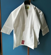 KIMONO DIVISA UNIFORME KARATE BAMBINO/A MISURA I RARO USO 100% COTONE MADE ITALY