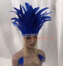 Showgirl Headpiece Carnival Party Headdress Samba Headdress Halloween Head Gear