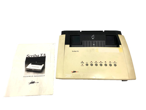 Vintage fax - fax, scriba