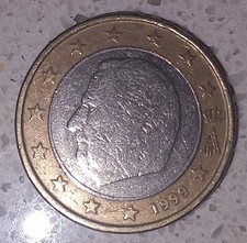MONETA 1 EURO BELGIO 1999 (