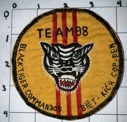 Patch commandos tigre nera - commandos, 98