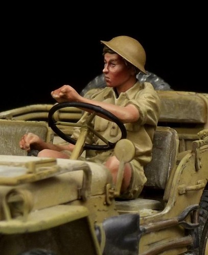 British driver western desert - british,