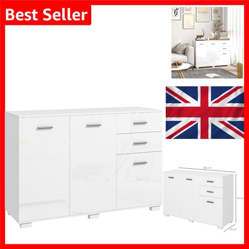 Credenza bianca moderna