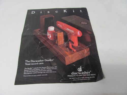 The discwasher disckit - discwasher, &