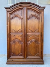 Armadio Luigi XIV in Noce a 2 Ante - Restaurato (in corso d'opera)_car 2962