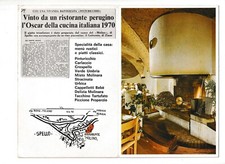 POSTCARD BROCHURE RESTAURANT