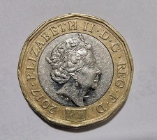 moneta rara One Pound sterlina