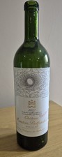 Empty Bottle Chateau Mouton Rothschild  2002 With Genuine Wine Label