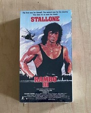 Rambo III VHS 1988 IVE Factory