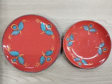 Coppia Piatti Ceramica Deruta