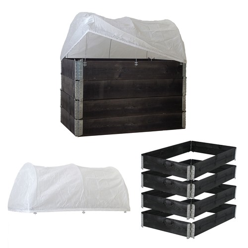Letto rialzato telaio pallet - letto,