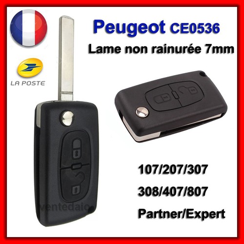 Guscio chiave per peugeot - guscio,