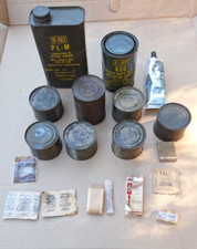 Lotto scatolette americane epoca vietnam.