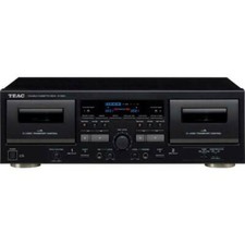 TEAC W 1200 BLACK DOPPIA PIASTRA A CASSETTA USB NUOVA GARANZIA UFFICIALE