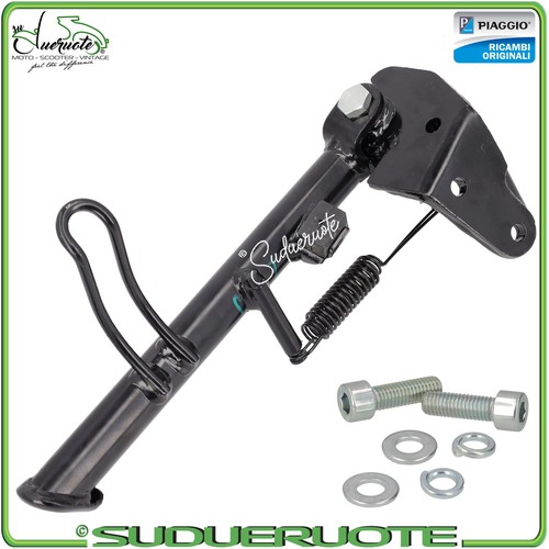 Cavalletto laterale nero - laterale,