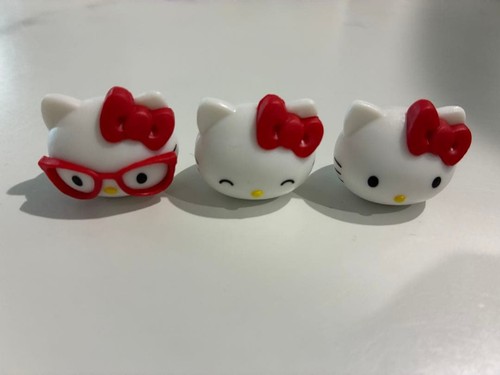Hello kitty face mascot set - kitty,
