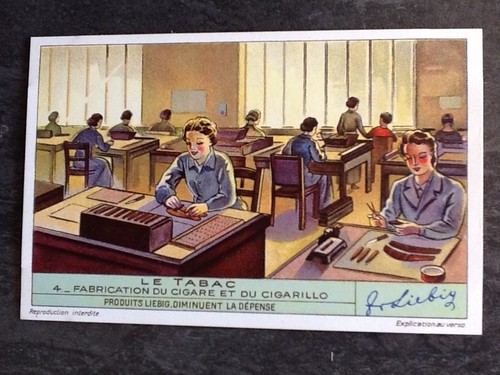 Chromo liebig serie tabac - liebig, le