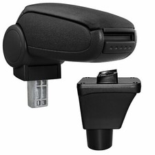 BRACCIOLO PORTAOGGETTI SPECIFICO IN TESSUTO NERO PER FORD FIESTA MK8 DAL 2017