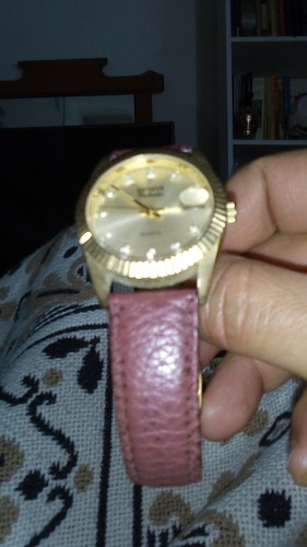 Orologio dorato quarzo - orologio,