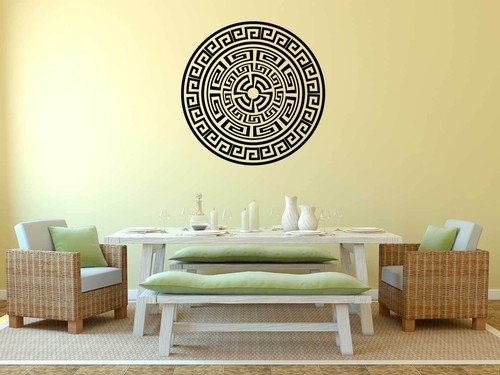 Adesivo murale sole - , greco