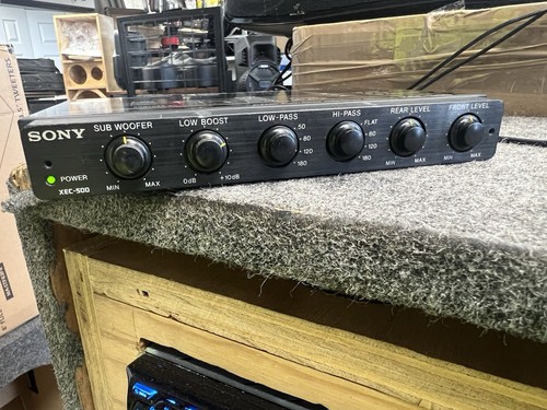Equalizzatore sony xec - equalizzatore, xec-500