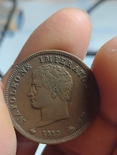 Napoleone 1 Soldo 1813 Milano Bb+ Qspl