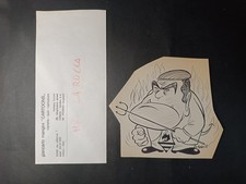 disegno originale MANGINI Nereo Rocco - (15x15 cm)