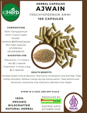 100 CAPSULE Trachyspermum Ammi