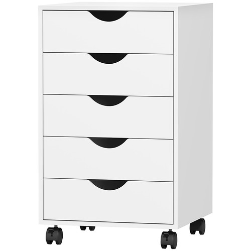 Homcom cassettiera per ufficio - per,