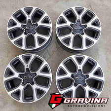 735624968 SET DISCO RUOTA CERCHI IN LEGA MISURA 17 FIAT 500X 2017