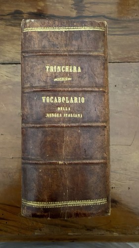 Trinchera vallardi vocabolario - trinchera,