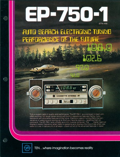 1978 fujitsu ten 750 - fujitsu, ep-750-1