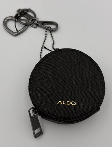 Aldo portamonete nero tondo - portamonete,