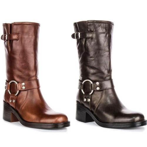Stivale donna biker con - stivale,