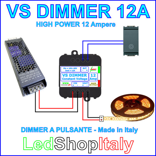 Dimmer varialuce 12v 24v - varialuce, 12v/24v