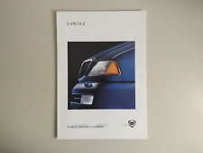 Depliant brochure Lancia z - vernici e rivestimenti - VIII/1994