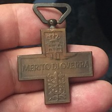 MEDAGLIA MERITO DI GUERRA 1915-1918 REGIO ESERCITO VITTORIO EMANUELE III