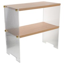  Espositore in legno acrilico mensola da cucina mensola porta spezie organizer tazza