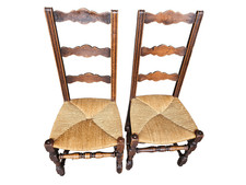 COPPIA SEDIE IN MASSELLO