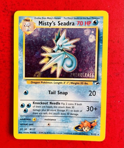 Lotto carte pokémon - lotto, misty’s
