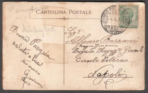 Italia c1910 cartolina - , 5°
