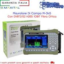 Misuratore Di Campo Terrestre Satellitare DVBS2/T2 H265 10 BIT