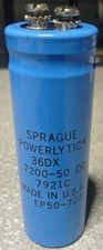 Sprague electrolytic capacitor - sprague,